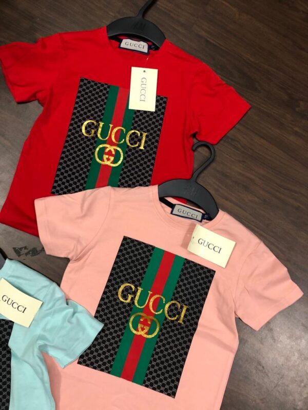 GUCCI KIDS PREMIUM COTTON T-SHIRTS