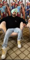 PALM ANGELS INTARSIA KNITTING ROUND NECK SWEATER