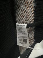 PALM ANGELS INTARSIA KNITTING ROUND NECK SWEATER