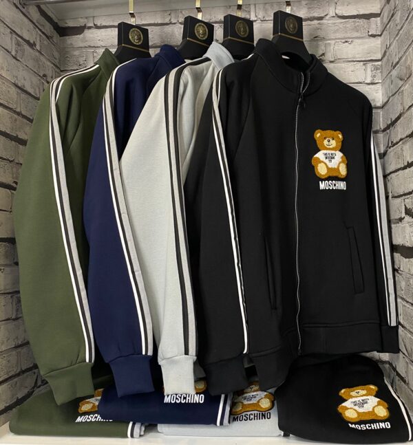 MOSCHINO EXCLUSIVE ZIPPER TRACKSUIT 