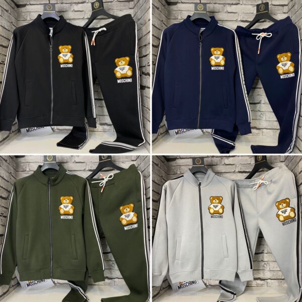 MOSCHINO EXCLUSIVE ZIPPER TRACKSUIT 