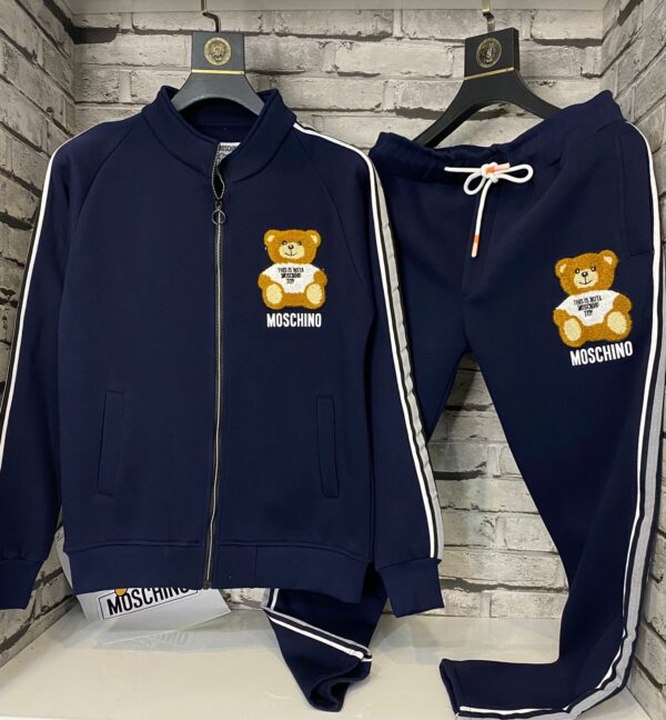 MOSCHINO EXCLUSIVE ZIPPER TRACKSUIT 