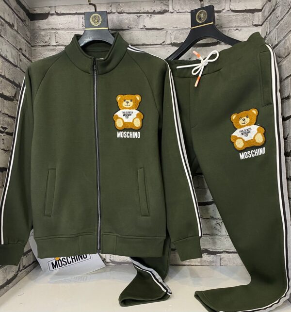 MOSCHINO EXCLUSIVE ZIPPER TRACKSUIT 