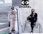 CHANEL IMPORTED WOLLEN TRACKSUIT FOR GIRLS