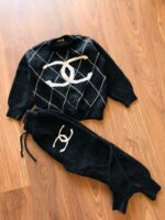 CHANEL IMPORTED WOLLEN TRACKSUIT FOR GIRLS