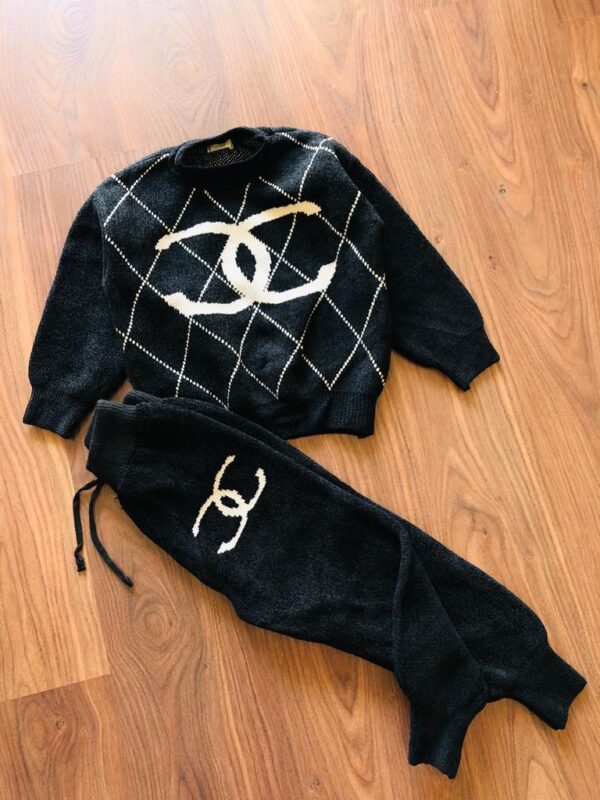 CHANEL IMPORTED WOLLEN TRACKSUIT FOR GIRLS