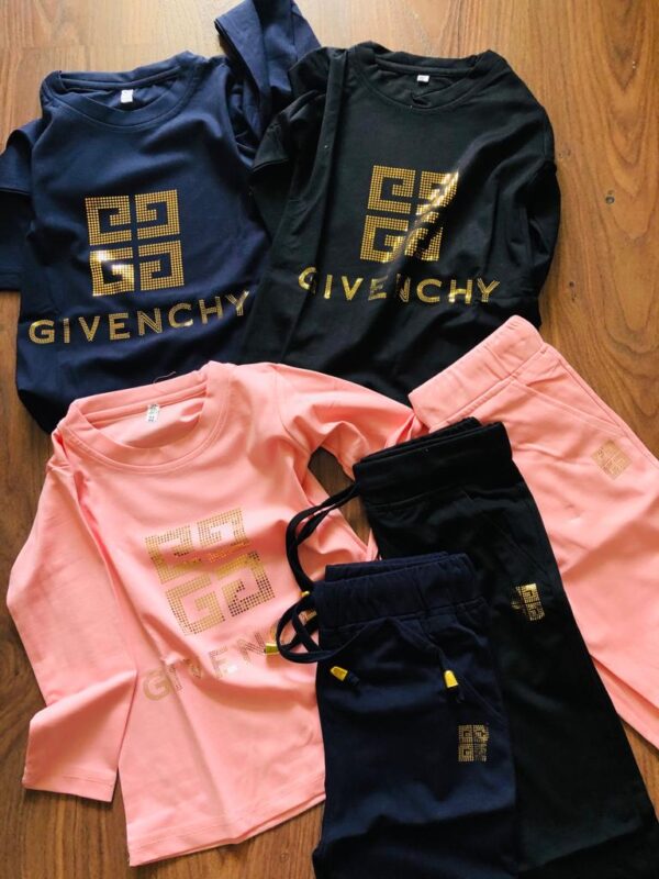 GIVENCHY IMPORTED LYCRA TRACKSUIT FOR GIRLS