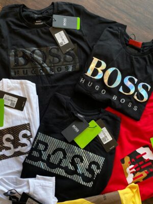HUGO BOSS CREW NECKS T-SHIRTS