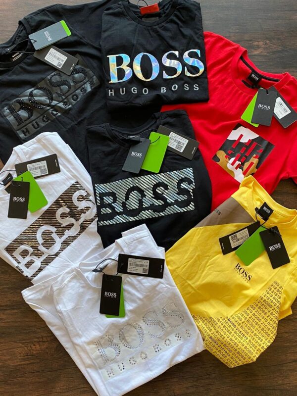 HUGO BOSS CREW NECKS T-SHIRTS