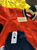 BURBERRY IMPORTED POLO T-SHIRTS