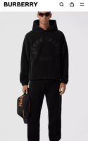 BURBERRY EXCLUSIVE VELVET SWEATSHIRTS