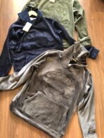 BURBERRY EXCLUSIVE VELVET SWEATSHIRTS