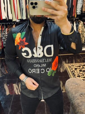 D & G IMPORTED SATIN SHIRTS