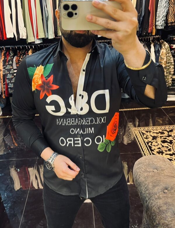 D & G IMPORTED SATIN SHIRTS