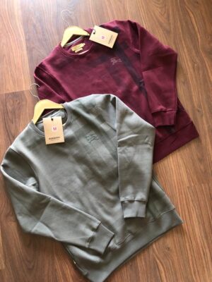 BURBERRY IMPORTED ROUND NECK SWEATSHIRT