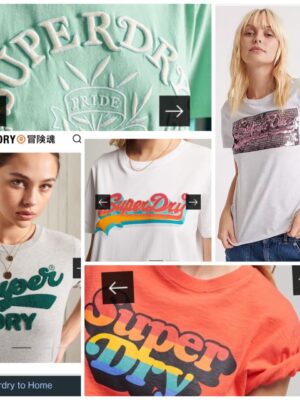 SUPERDRY LADIES IMPORTED T-SHIRTS