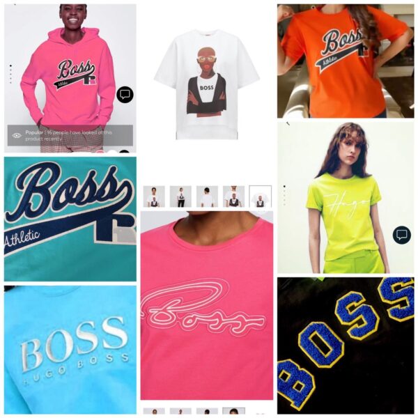 HUGO BOSS WOMEN'S T-SHIRTS