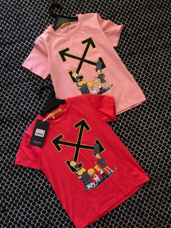 OFF WHITE IMPORTED T-SHIRTS FOR KIDS