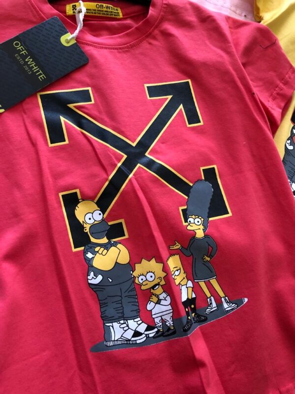 OFF WHITE IMPORTED T-SHIRTS FOR KIDS