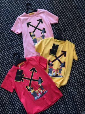 OFF WHITE IMPORTED T-SHIRTS FOR KIDS