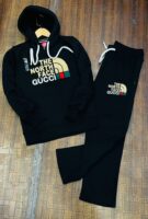 GUCCI NORTH FACE PREMIUM HOODIE TRACKSUIT FOR MEN