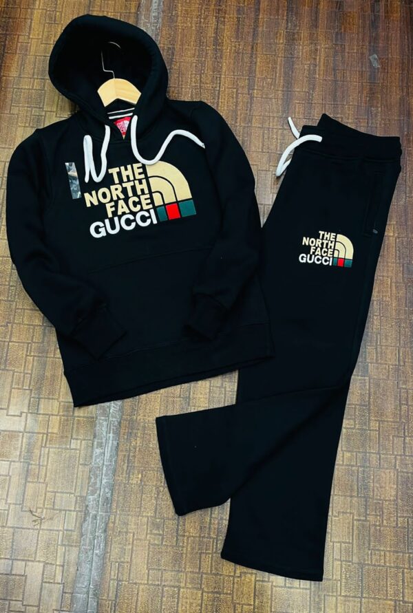 GUCCI NORTH FACE PREMIUM HOODIE TRACKSUIT FOR MEN