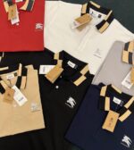 BURBERRY LYCRA PREMIUM POLO T-SHIRTS