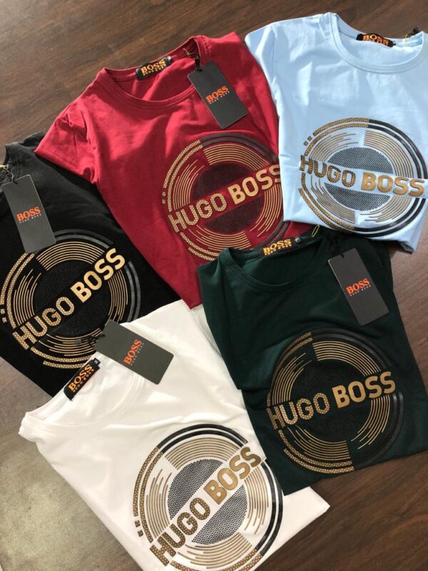 HUGO BOSS PREMIUM LYCRA T-SHIRTS