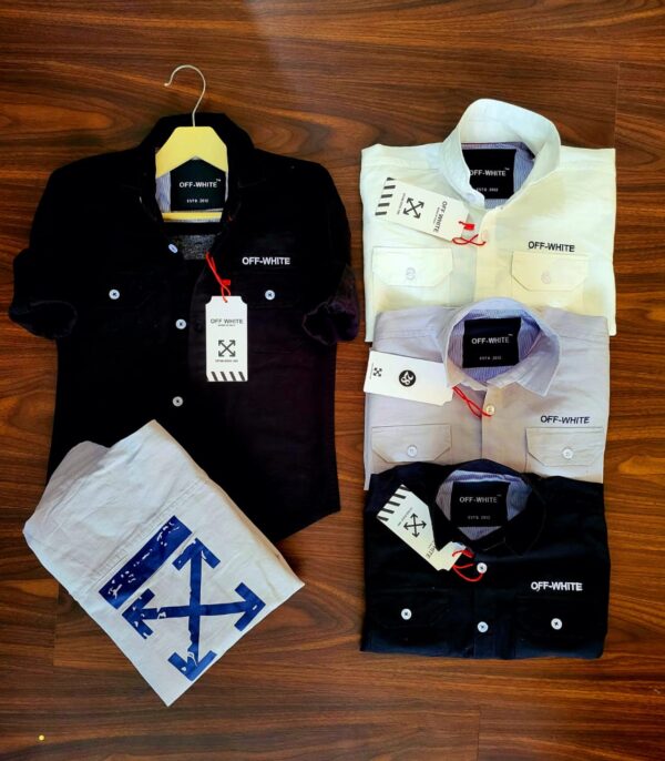 OFF WITHE IMPORTED SHIRTS FOR BOYS