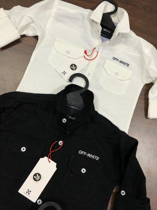 OFF WITHE IMPORTED SHIRTS FOR BOYS