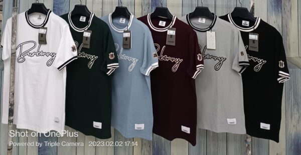 BURBERRY PREMIUM ROUND NECK T-SHIRTS