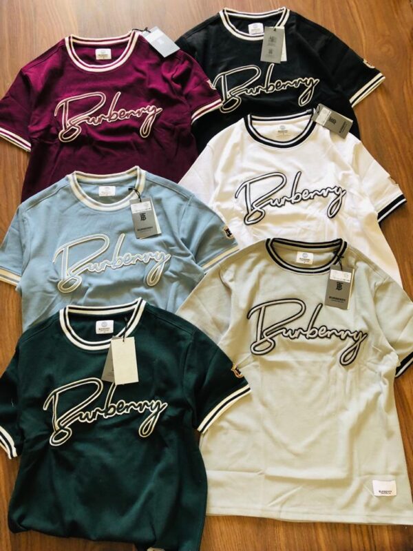 BURBERRY PREMIUM ROUND NECK T-SHIRTS