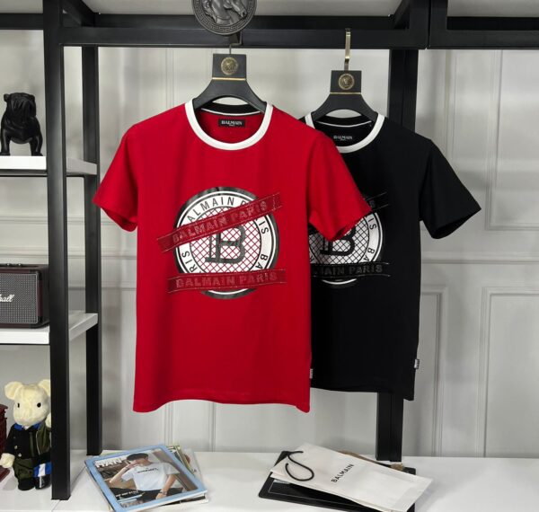 BALMAIN PREMIUM LYCRA T-SHIRTS