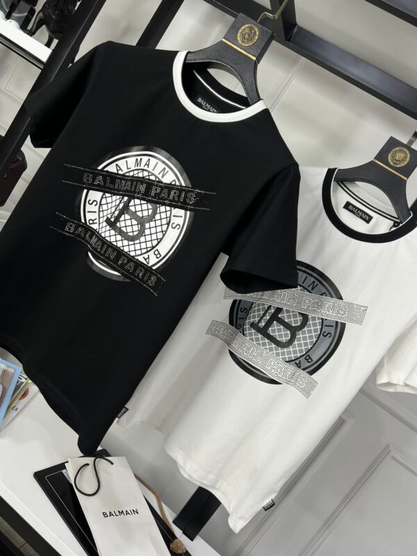 BALMAIN PREMIUM LYCRA T-SHIRTS