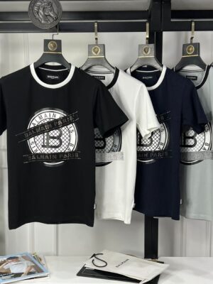 BALMAIN PREMIUM LYCRA T-SHIRTS