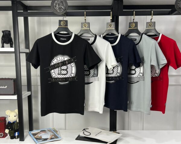 BALMAIN PREMIUM LYCRA T-SHIRTS