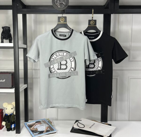 BALMAIN PREMIUM LYCRA T-SHIRTS