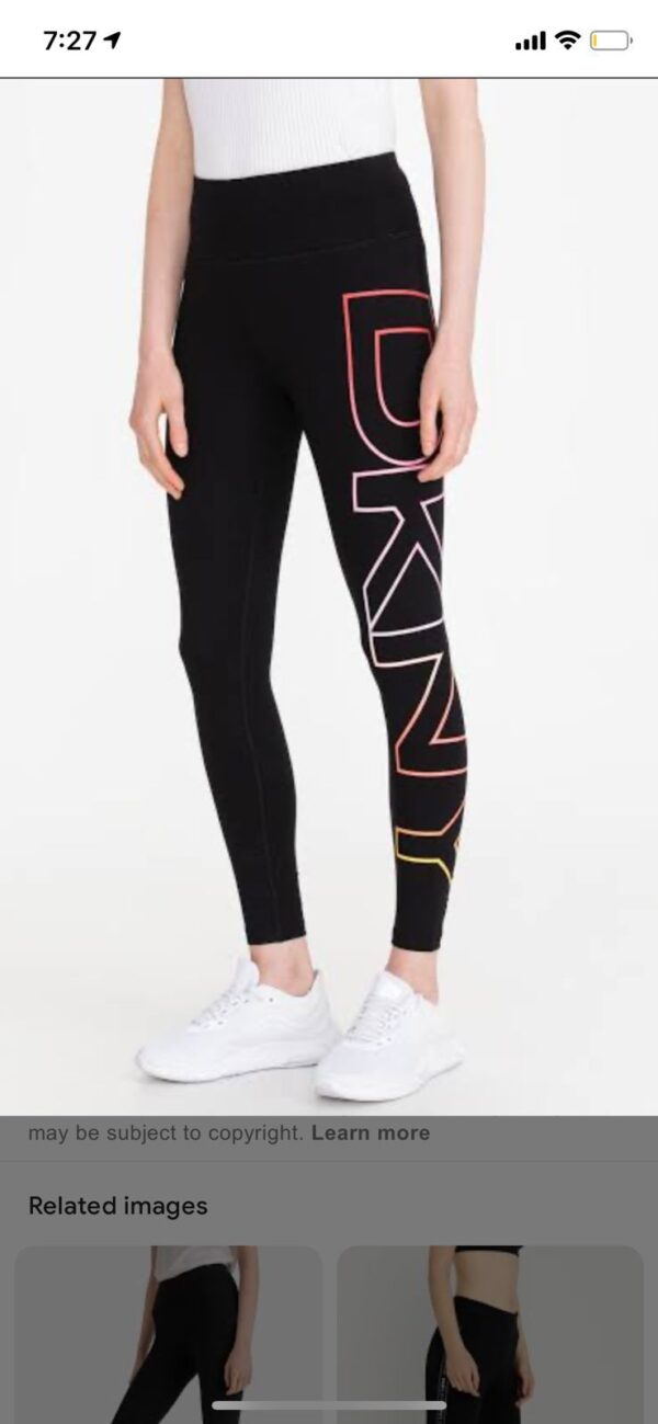 DKNY EXCLUSIVE ACTIVE WEAR SPORTS LEGGINGS