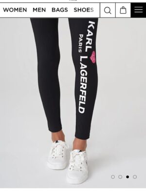 KARL EXCLUSIVE ACTIVE WEAR SPORTS LEGGINGS