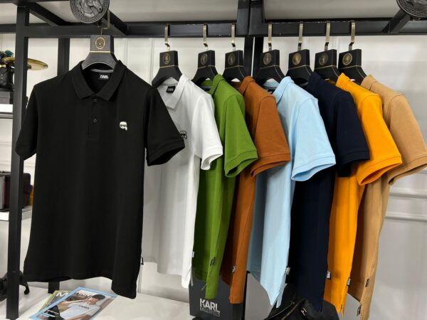 KARL LAGERFELD COLLAR T-SHIRT