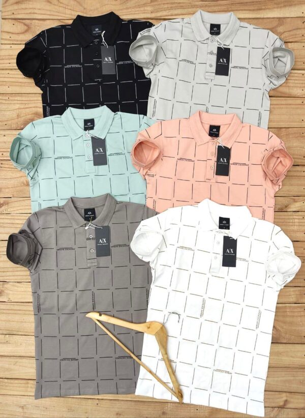 ARMANI KNITWEAR POLO T-SHIRTS