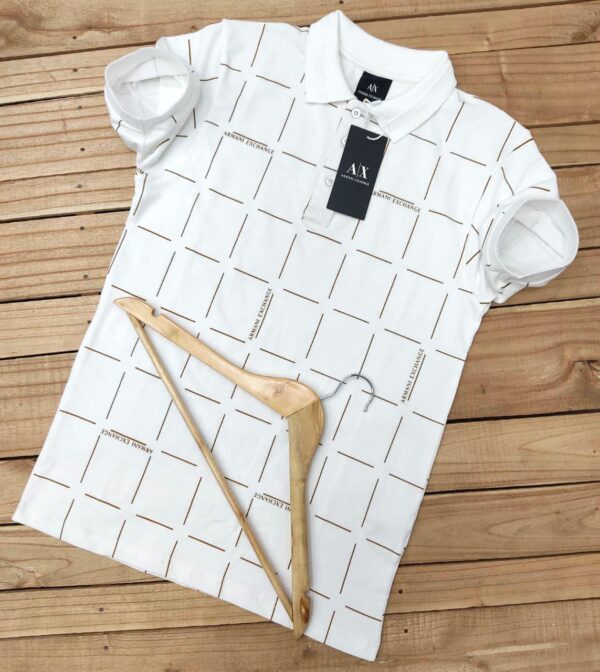 ARMANI KNITWEAR POLO T-SHIRTS