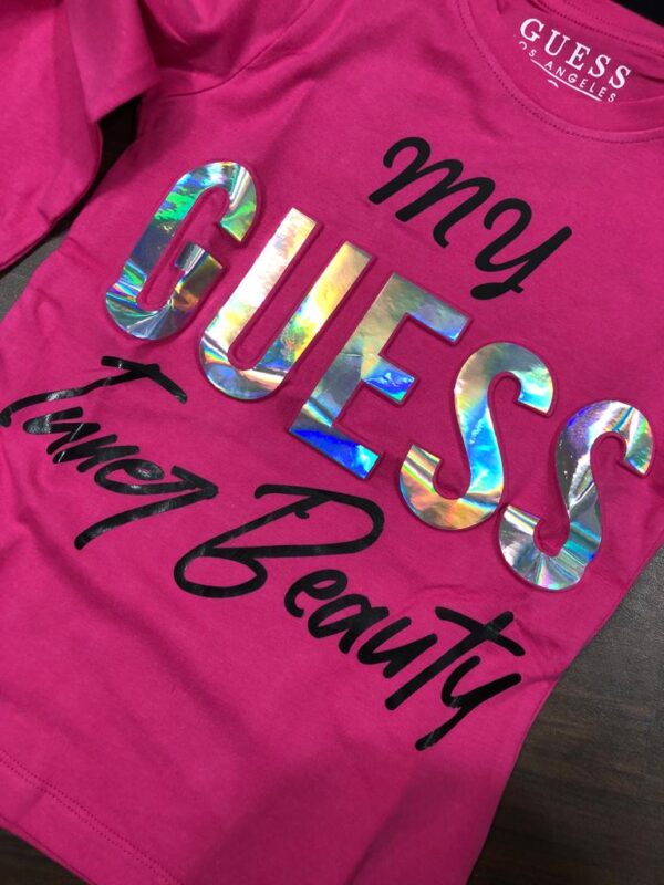 GUESS  FULL SLEEVES T-SHIRTS FOR GIRLS