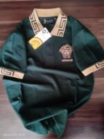 VERSACE PREMIUM COLLAR T-SHIRT