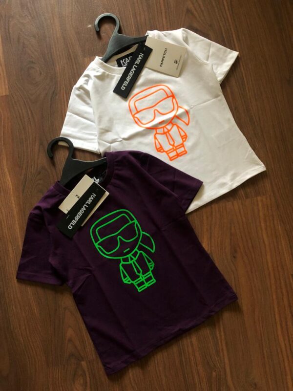 KARL KIDS PRINTED T-SHIRTS