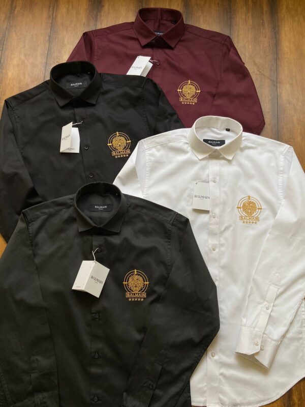 BALMAIN EXCLUSIVE COTTON SHIRTS
