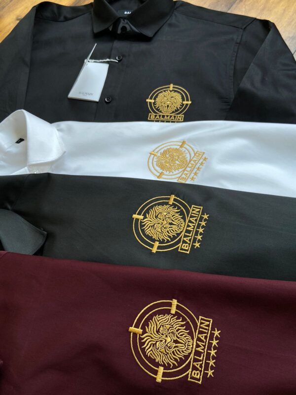 BALMAIN EXCLUSIVE COTTON SHIRTS