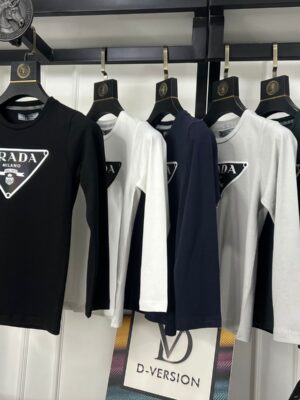 PRADA BOYS FULL SLEEVES T-SHIRTS