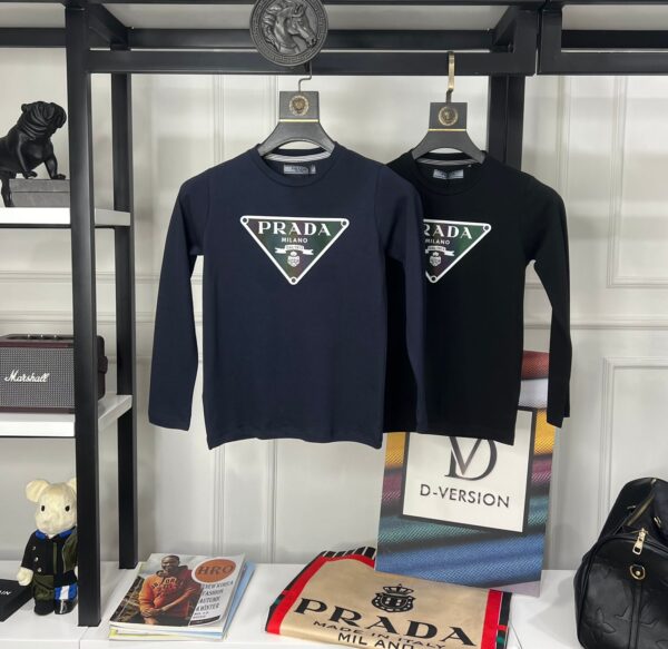 PRADA BOYS FULL SLEEVES T-SHIRTS
