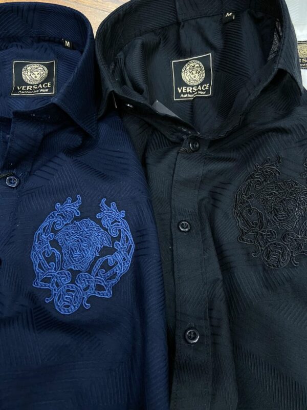 VERSACE FORMAL COTTON SHIRTS FOR MEN'S 
